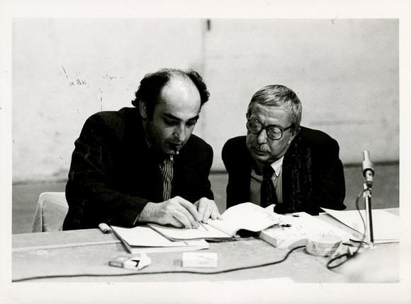 Alessandro Haber e Mario Missiroli