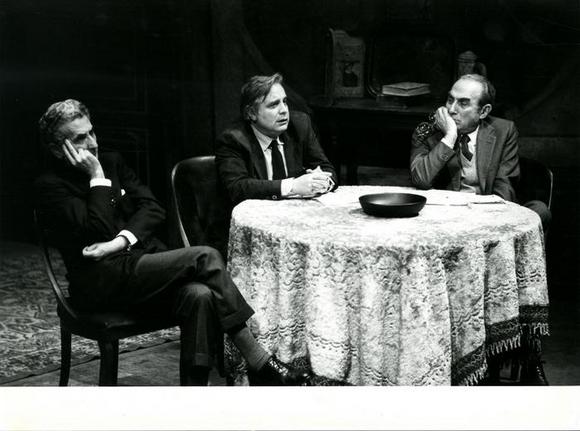 29 novembre 1987: Diego Novelli, Valerio Castronovo, Gaetano Afeltra