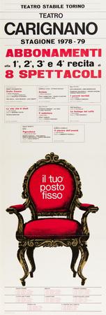 Teatro Carignano, abbonamento 8 spettacoli