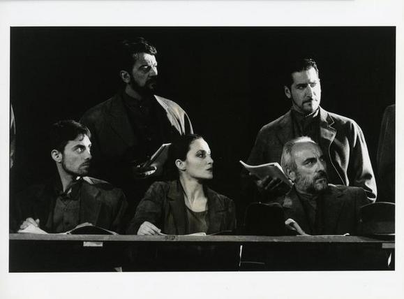 davanti, da sinistra: Fabrizio Russotto, Michela Zaccaria, Pietro Biondi, dietro: Claudio Lobbia, Fabrizio Contri