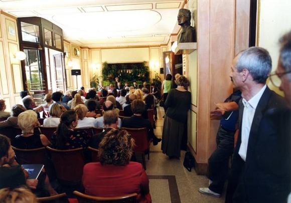 Conferenza stampa presentazione stagione, Foyer del Teatro Carignano