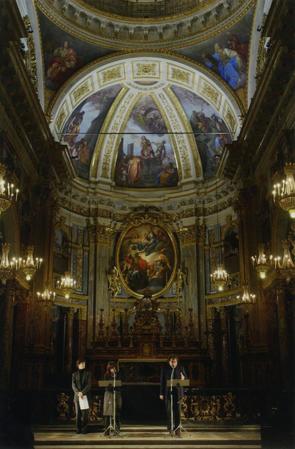 Chiesa dei Santi Martiri, Mauro Avogadro, Elena Narducci, Lorenzo Fontana, 2 dicembre 2003