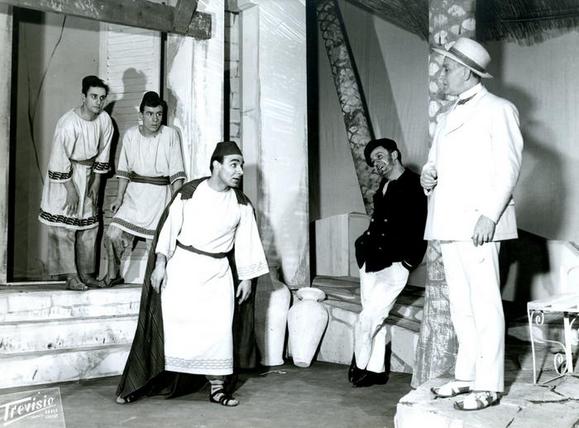 in primo piano Pietro Buttarelli, Carlo Enrici, Attilio Ortolani