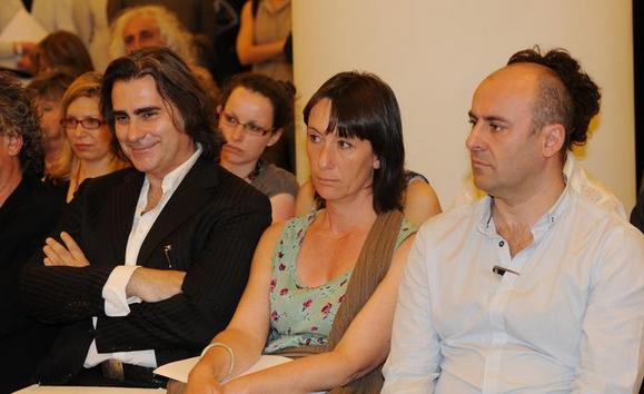 in primo piano: Valter Malosti, Annalisa Bianco, Davide Livermore