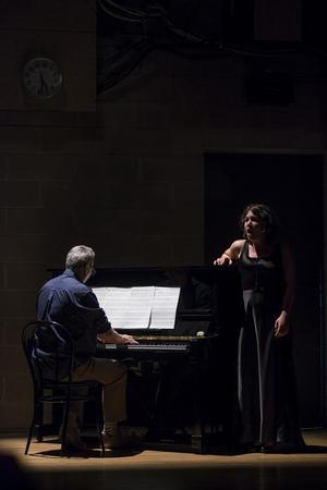 Bruno De Franceschi (al pianoforte), Marta Cortellazzo Wiel