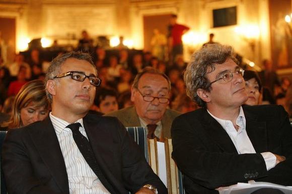 Mario Martone, Direttore TST e Filippo Fonsatti, Direttore organizzativo TST