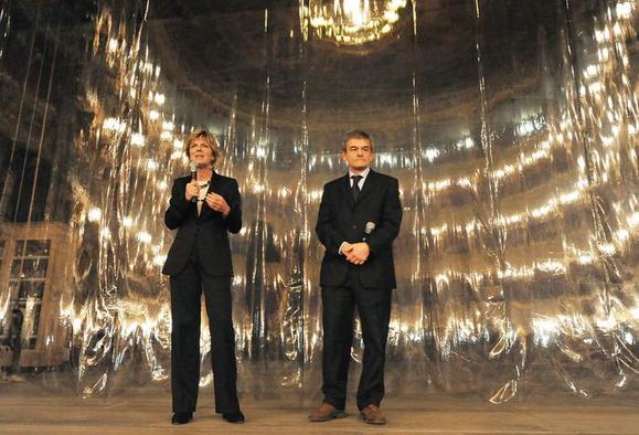 Evelina Christillin, Presidente TST e Sergio Chiamparino, Sindaco della città di Torino