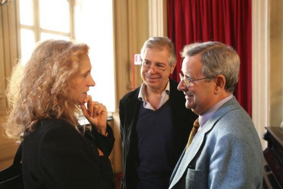 Elisabetta Pozzi con Osvaldo Guerrieri e Ernesto Ferrero