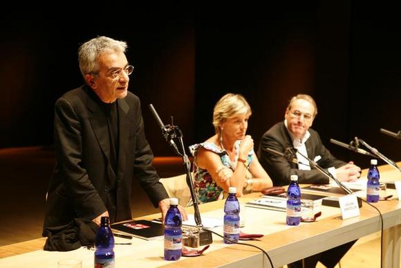 Walter Le Moli, Direttore TST; Evelina Christillin, Presidente TST e Elie Malka, Direttore dell'Unione dei Teatri d'Europa