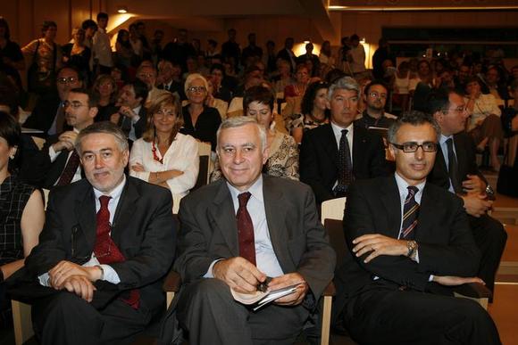 A destra Filippo Fonsatti, Vice Presidente TST
