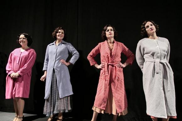 da sinistra: Francesca Rota, Rossana Gay, Tatiana Lepore, Simona Nasi