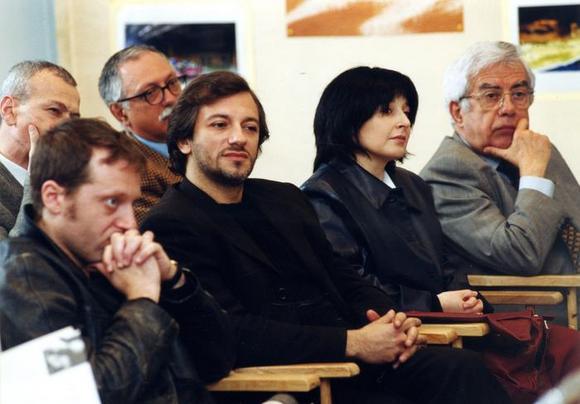 In prima fila Pietro Faiella, Mauro Malinverno, Stefania Felicioli, Nuccio Messina