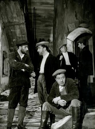 Da sinistra Ernesto Cortese, Vincenzo De Toma, Gastone Bartolucci (seduto), Sandro Rocca, Alessandro Esposito