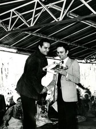 Consegna dei logogrifi, Vittorio Gassman e Rolando Picchioni