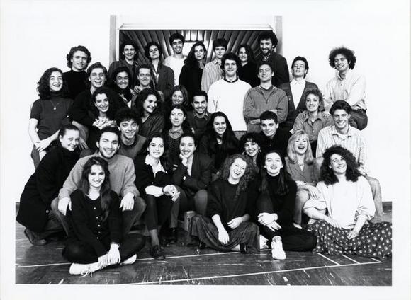 Gli allievi della scuola per Attori del TST, biennio 1991/93