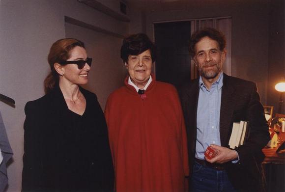 Monica Guerritore e Gabriele Lavia con Carla Pertini Voltolina