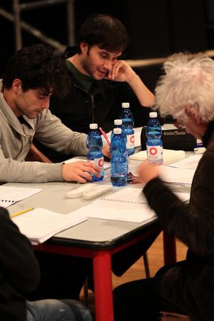 da sinistra in senso orario: Raffaele Musella, Fabio Bisogni, Nello Mascia