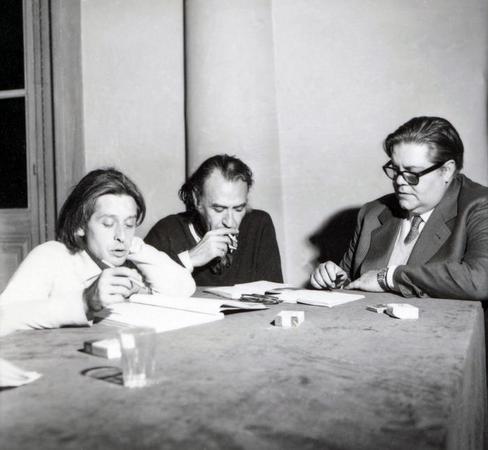 Corrado Pani, Aldo Trionfo, Tino Buazzelli