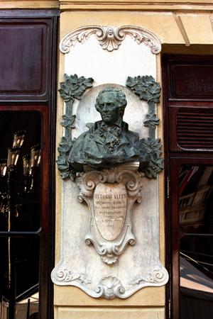 il busto di Vittorio Alfieri