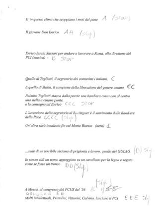 Berlinguer - Indicazioni