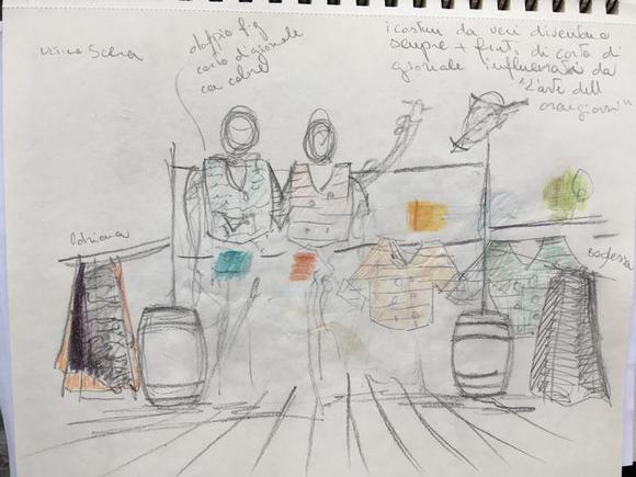 Bozzetto ultima scena