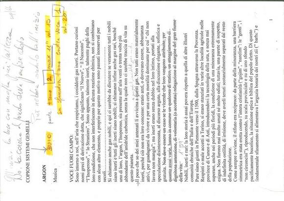 Sistemi gemelli - Copione annotato - versione 2