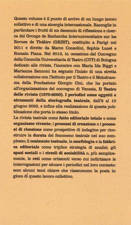 Scheda allegata al volume