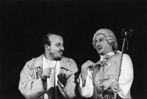 Marco Paolini ed Eugenio Allegri