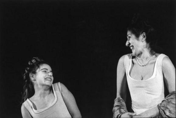 Lucilla Giagnoni e Mariella Fabbris