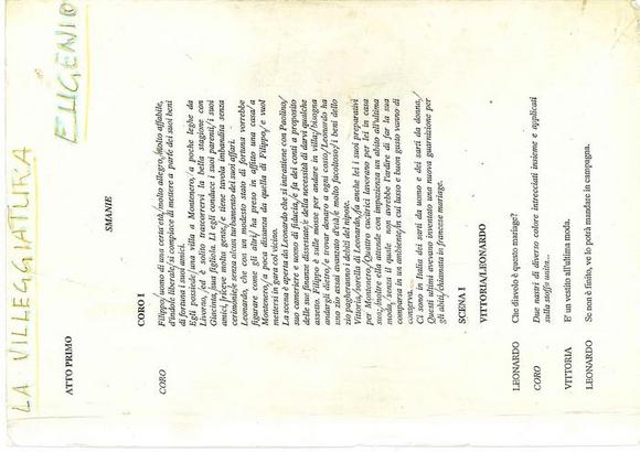 Villeggiatura - Copione annotato.1