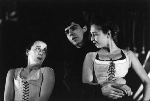 Da sx Laura Curino, Massimo Giovara e Benedetta Francardo