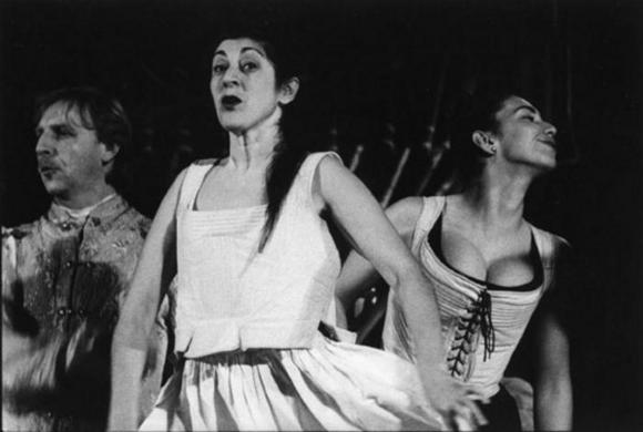 Da sx Beppe Rosso, Mariella Fabbris e Benedetta Francardo