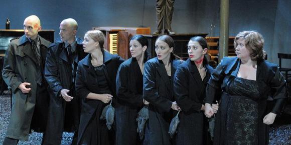 Da sx Luca Alberti, Matteo Bologna, Daniela Bendini, Emanuela Bonora, Francesca Zaccaria,  Erika Melli e Simona Guarino