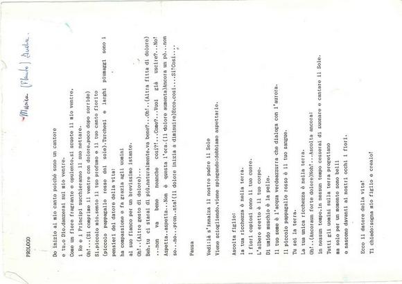 La conquista di Abya Yala - Copione annotato.2