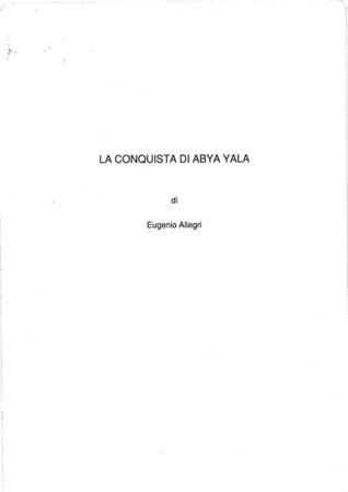 La conquista di Abya Yala - Annotazioni