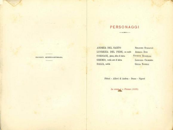 Personaggi e interpreti