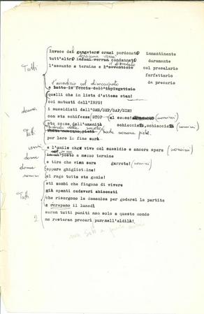 L'opera dello sghignazzo (1981) - Appunti