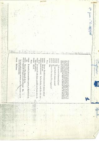 I fucili di Madre Carrar - 1 prova - To 25.05.1977 - Copione annotato