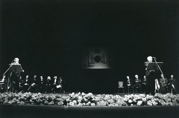 al leggio: Guido Davico Bonino, Mario Missiroli