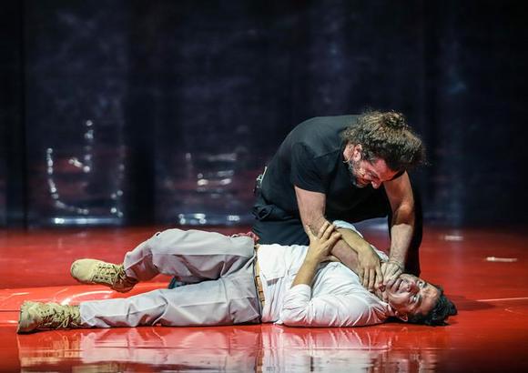 Barna Bányai Kelemen (Otello), Lehel Kovács (Iago)