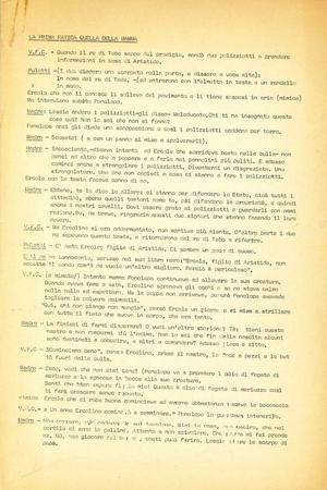 Le dodici fatiche di Ercole - Copione annotato