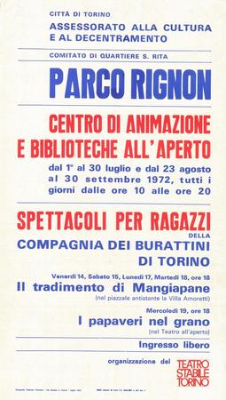 Parco Rignon - Centro di animazione e biblioteche all'aperto