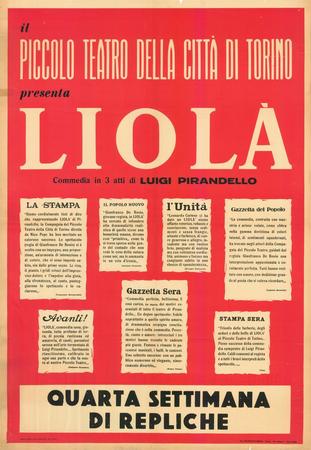 manifesto Liolà, quarta settimana di repliche