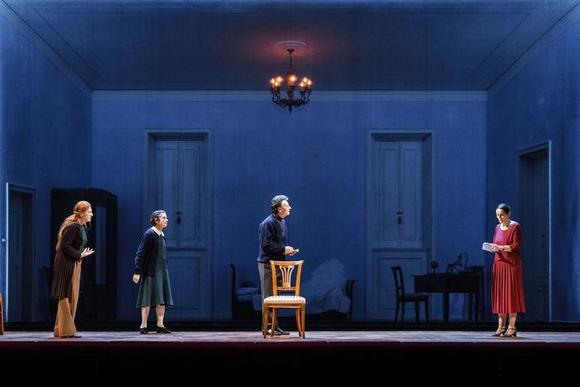 da sinistra Federica Fracassi, Enrica Origo, Fulvio Pepe, Daria Deflorian