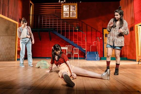 da sinistra Lucia Limonta, Dalila Reas, Simona Bordasco