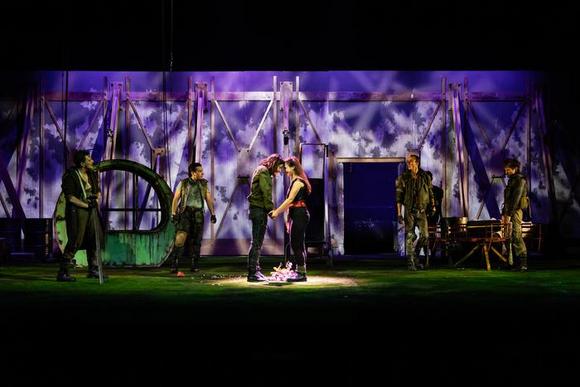 una scena dello spettacolo