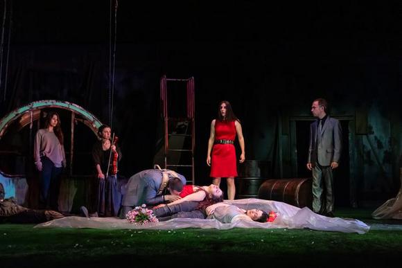 una scena dello spettacolo