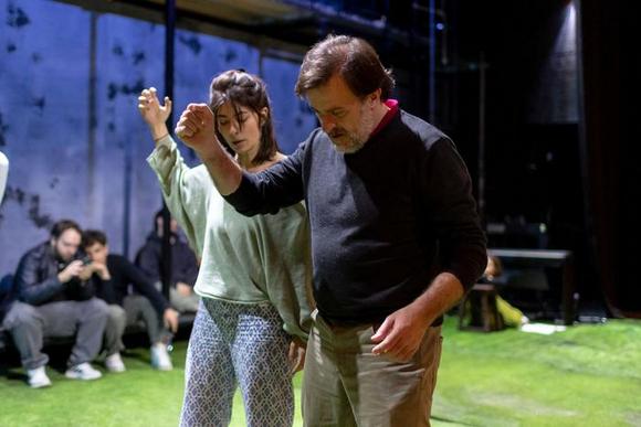 da sinistra Alice Fazzi, Filippo Dini