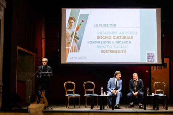 da sx Filippo Fonsatti, Alessandro Bianchi e Valerio Binasco