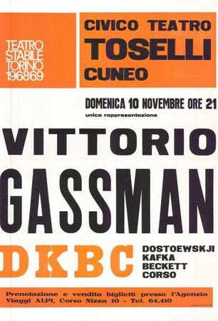 manifesto Teatro Toselli